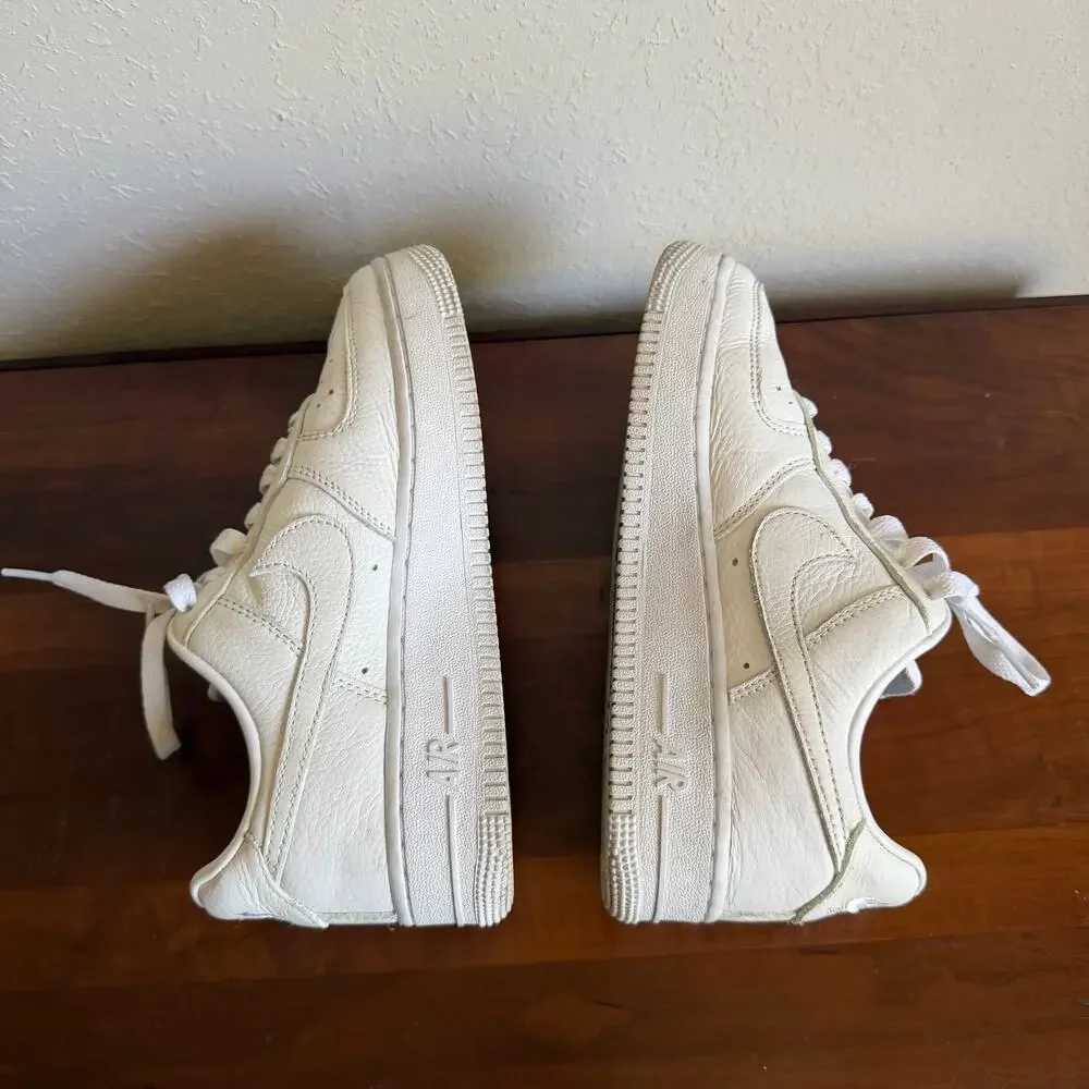 Nike Air Force 1 SE “Certified Lover Boy” Drake Collab All White Leather Boys 4